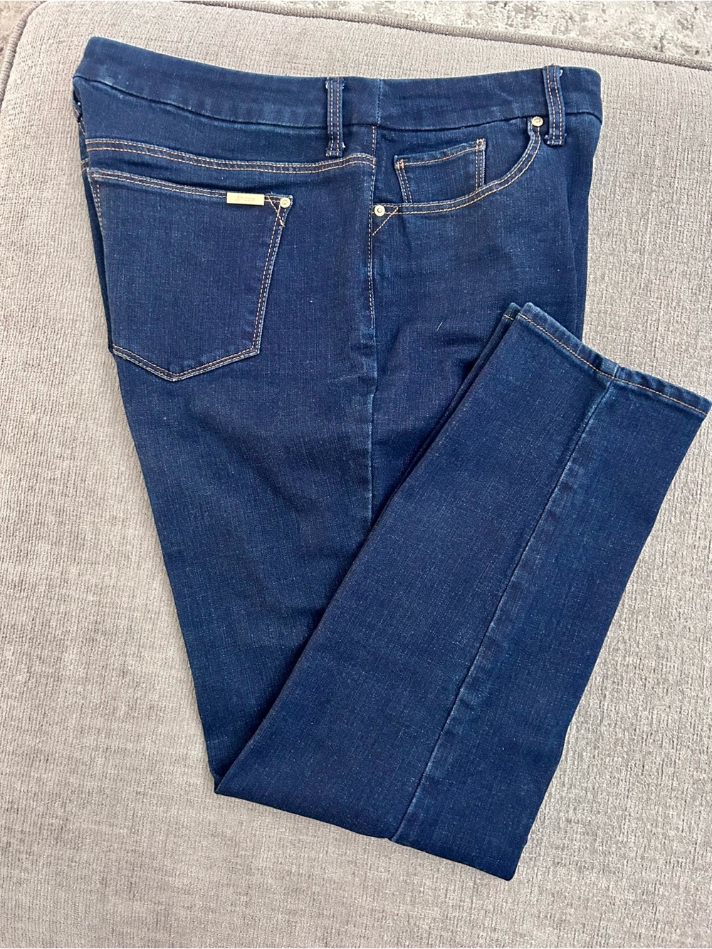 Chico's Light Blue Girlfriend Ankle Jeans